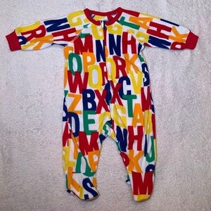 The Children's Place Multicolor Alphabet Footie
